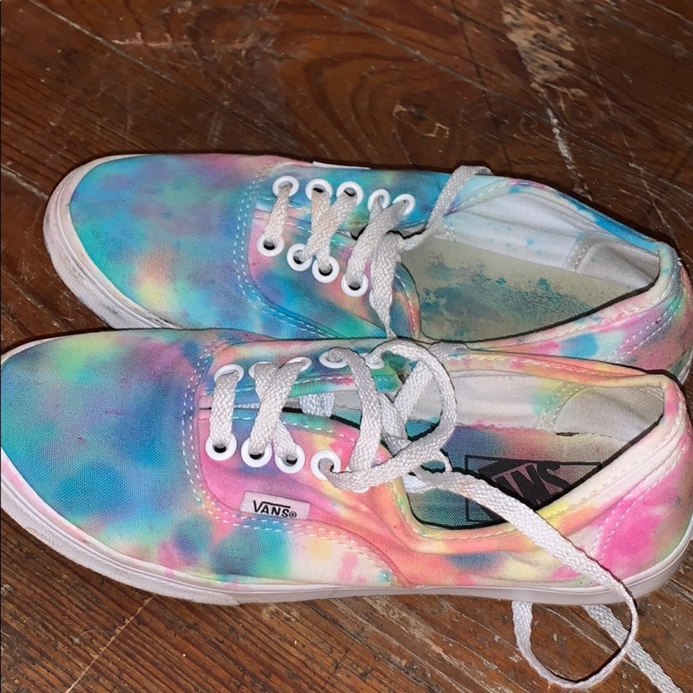 done by myself at home vans